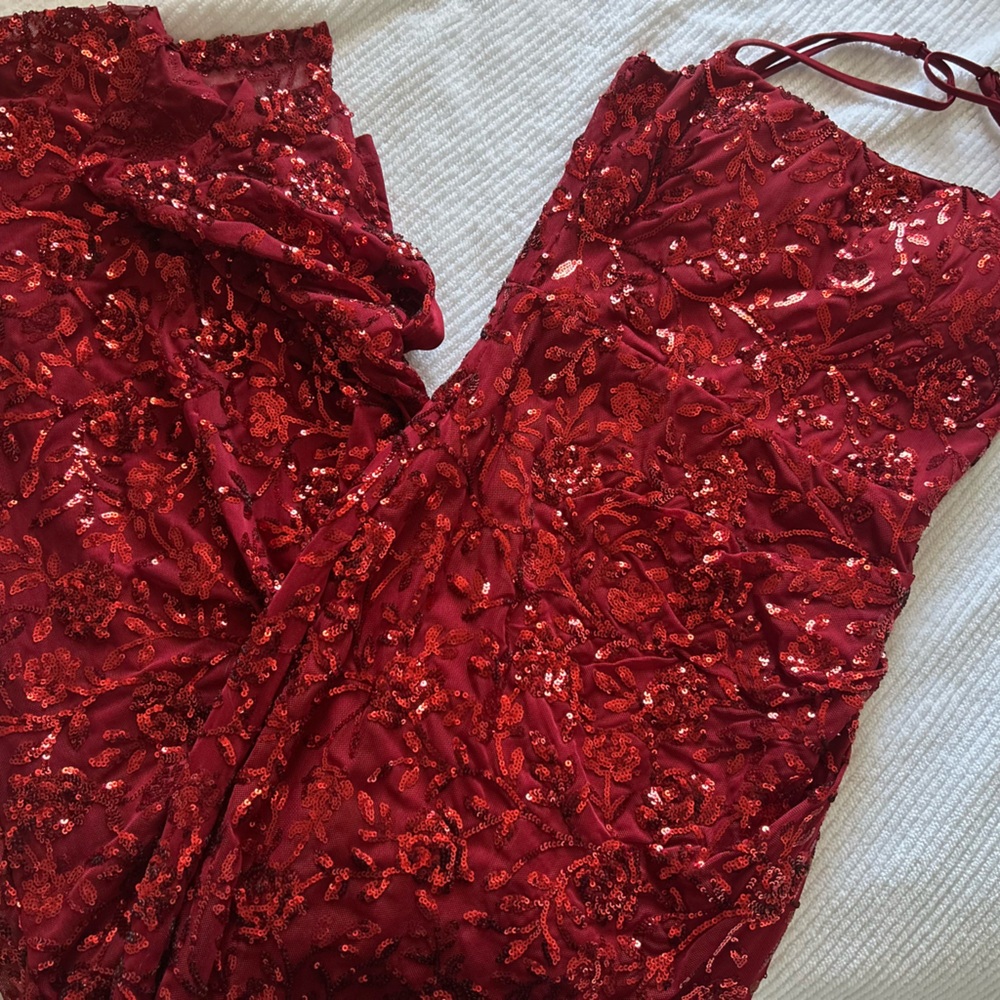 Windsor Red Sequin maxi dress (worn once)
